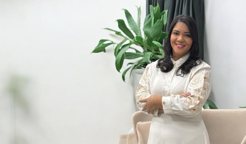 A cantora gospel Pablyne Jennifer. Foto: Divulgação.