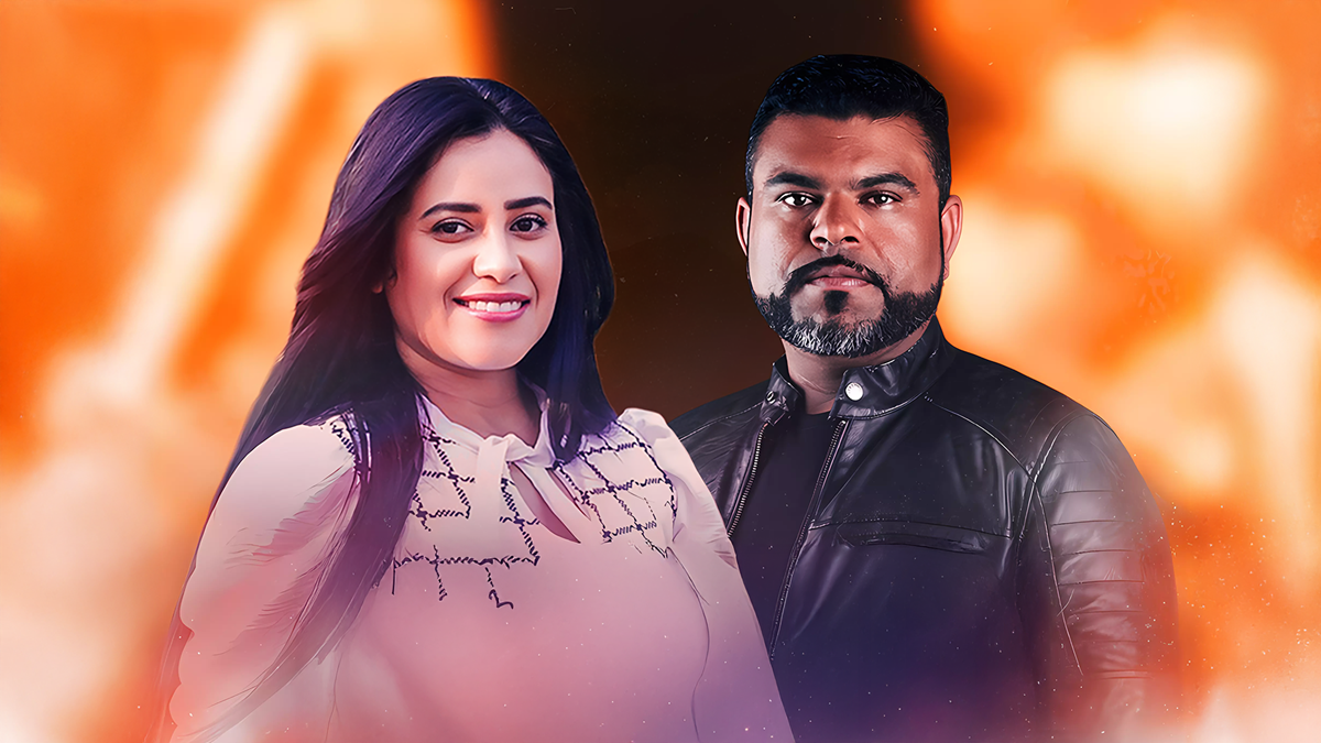 Raquel Magalhães e Elisson Lebrão. Foto Divulgação.