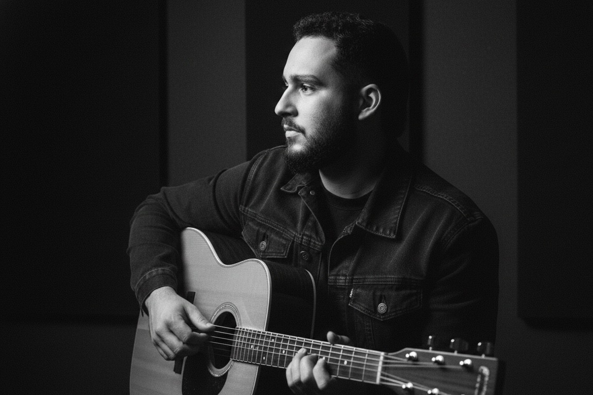 O cantor gospel Felipe Coelho. Foto: Divulgação.